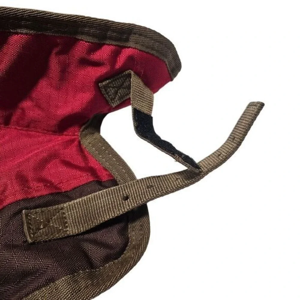 Dog Jacket Durable Red‎ Brown Dog Winter Coat Vest Jacket S/M Puffer Warm
